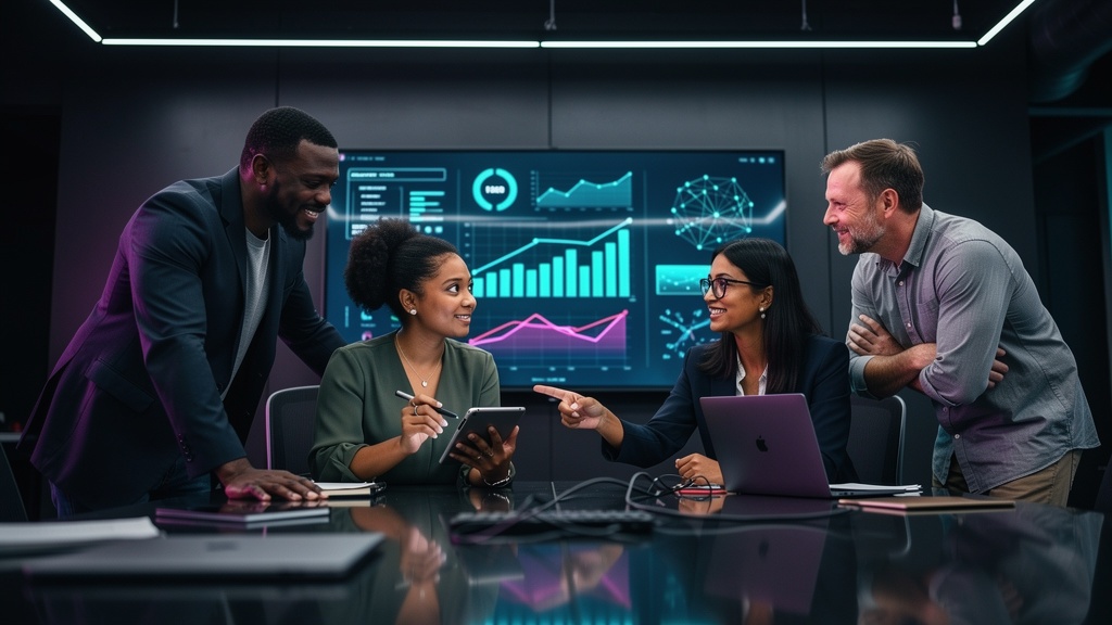 SEMCOG team collaborating